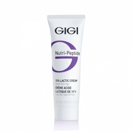 GIGI - NP Lactic cream \ Крем пептидный-увлажняющий с 10% молочной кислотой  50 мл