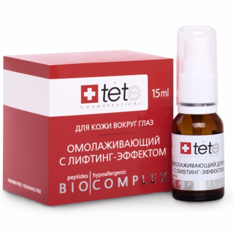 tete - Биокомплекс омолаживающий с лифтинг-эффектом для век / TETe Biocomplex rejuvenating lifting for eyes 15 ml