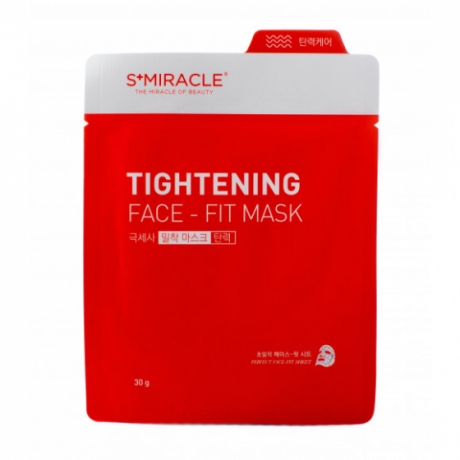 Made in Korea - Маска для лица Увлажняющая s+miracle Moisturizing Face Fit Mask 1 шт.