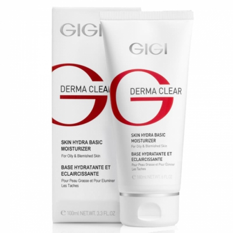 GIGI - DC  Skin Hydra basic moisturiser\  Крем увлажняющий успокаивающий 100 мл