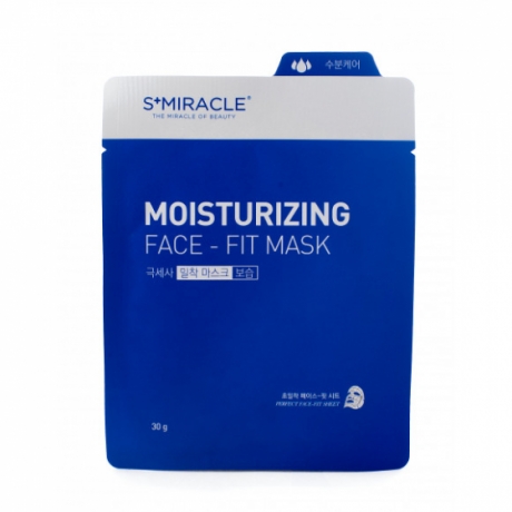 Made in Korea - Маска для лица Подтягивающая s+miracle Tightening Face Fit Mask 1 шт.