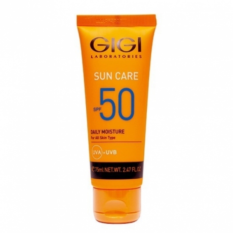 GIGI - Солнцезащитный крем GIGI Sun Care Daily Moisture SPF 50, 75 мл