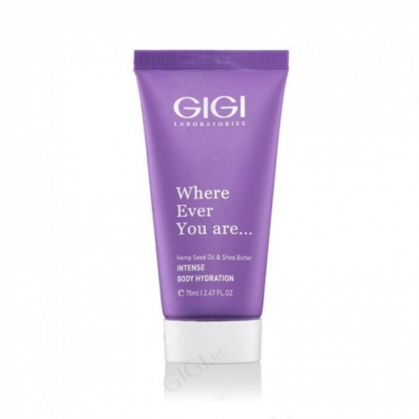 GIGI - Крем для тела GIGI GAP Where Ever You Are Intense Body Hydration, 75 мл