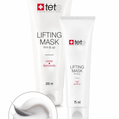 tete - Lifting Mask Caviar and Diamonds Лифтинг маска с экстрактом икры и алмазной микропудрой, 75 мл