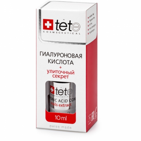 tete - МИНИ Гиалуроновая кислота + Улиточный секрет / TETe MINI Hyaluronic Acid + Snail Extract, 10 мл