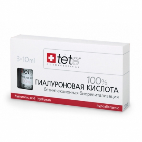 tete - 100% Гиалуроновая кислота / TETe Pure Hyaluronic acid 3*10 ml